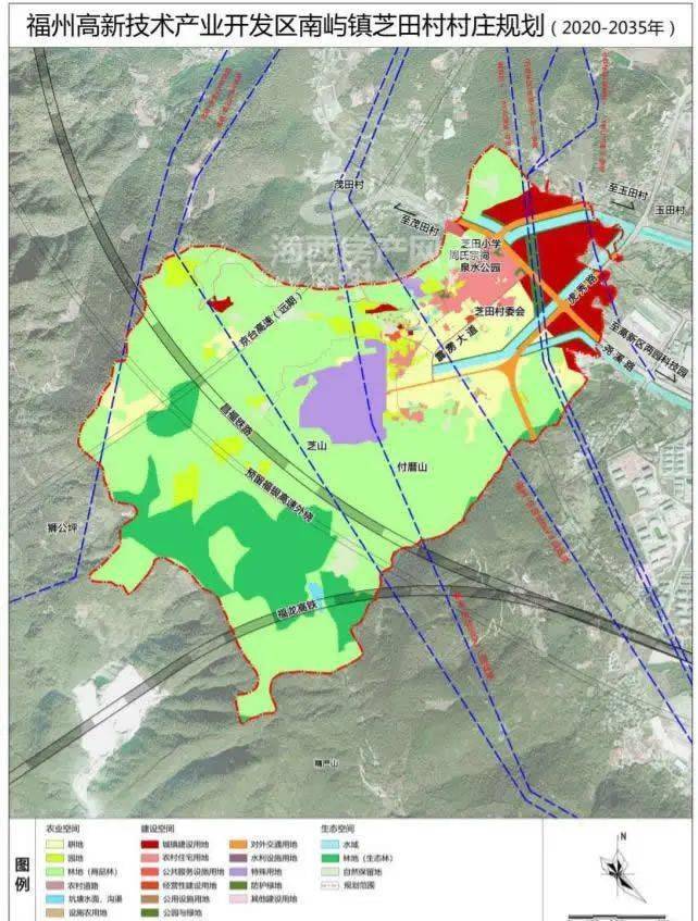 福州高新区规划图图片