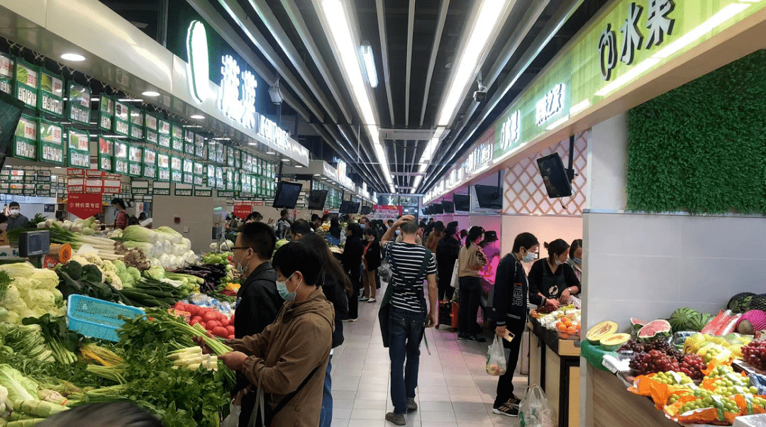 斜塘邻里中心生鲜菜场图片