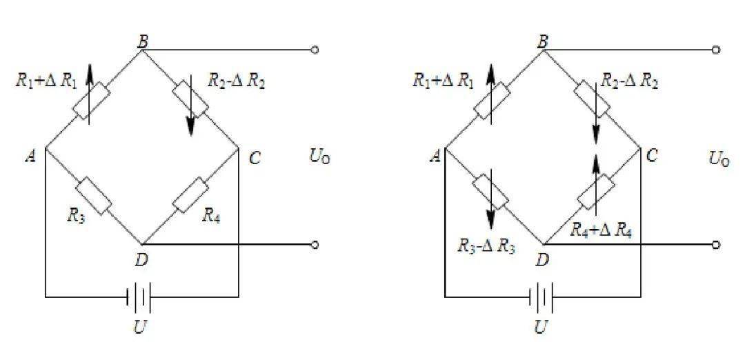 半桥测量电桥电路图图片