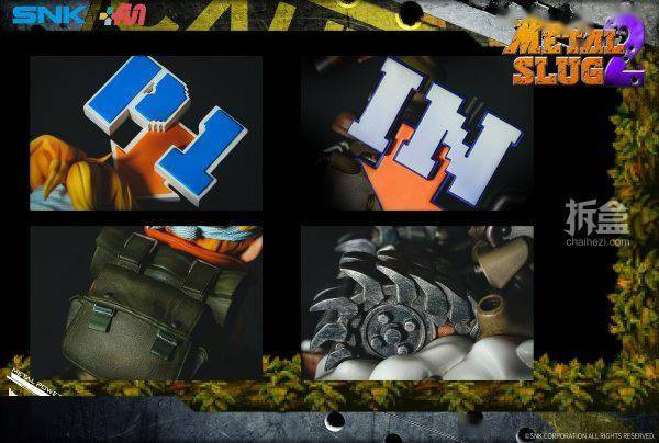 metalpower合金弹头2首战马可marcorossi雕像