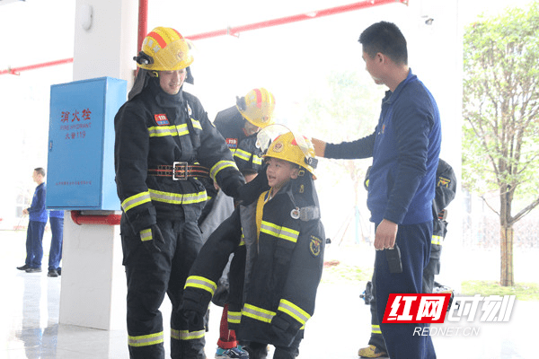 教育|平安“童”行 永州市第一幼儿园开展消防安全教育活动