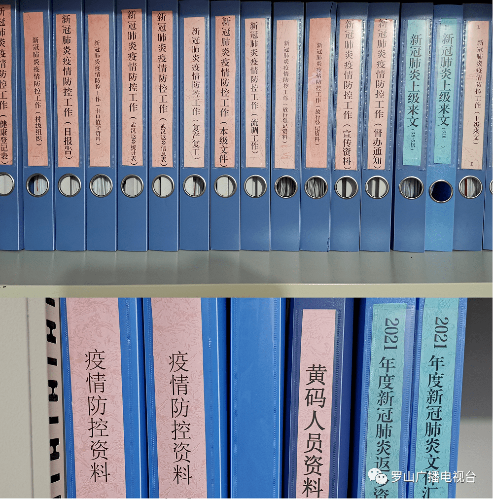 疫情防控莽张镇的小台账起到大作用