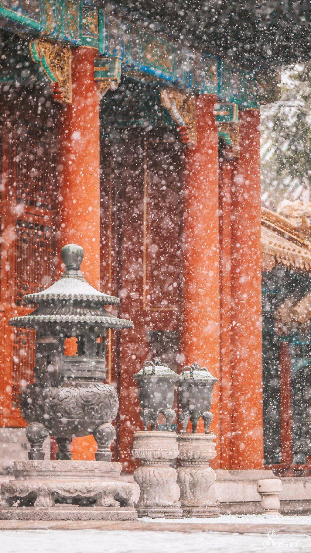 2021紫禁城绝美雪景图片