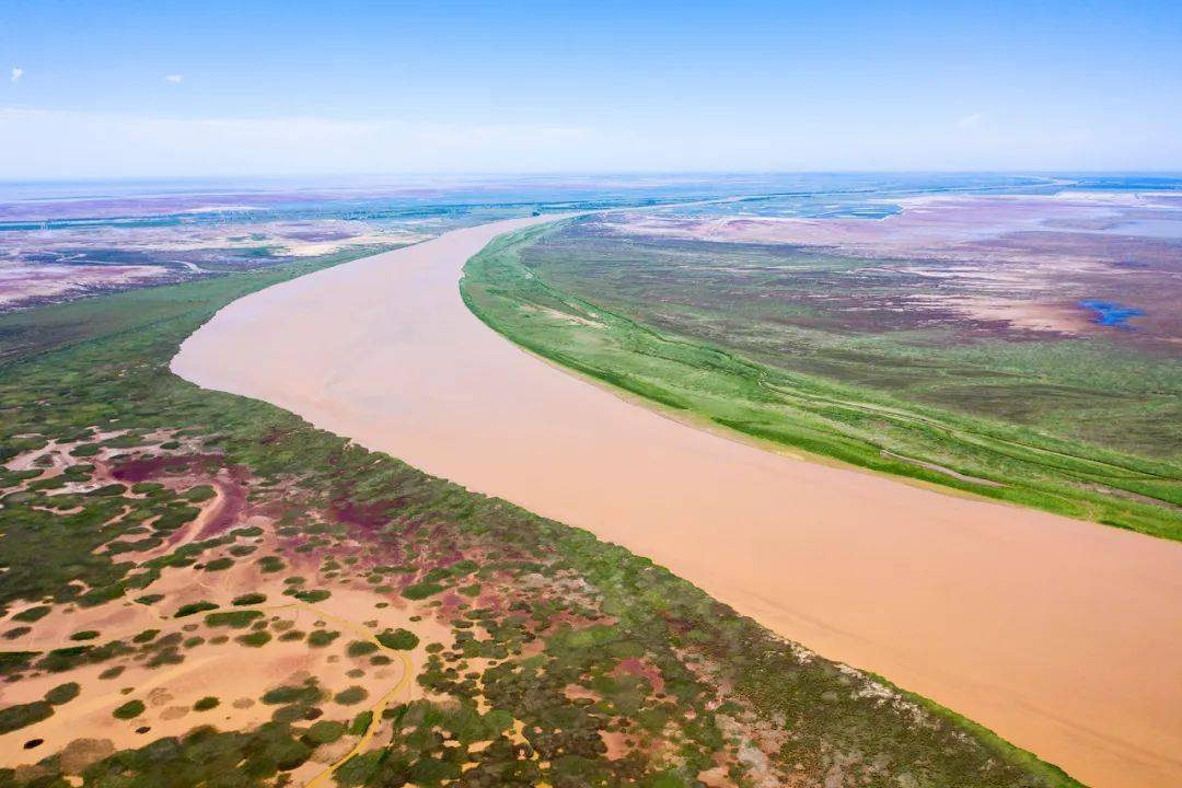 作品欣赏中国黄河口河海有界美景无边