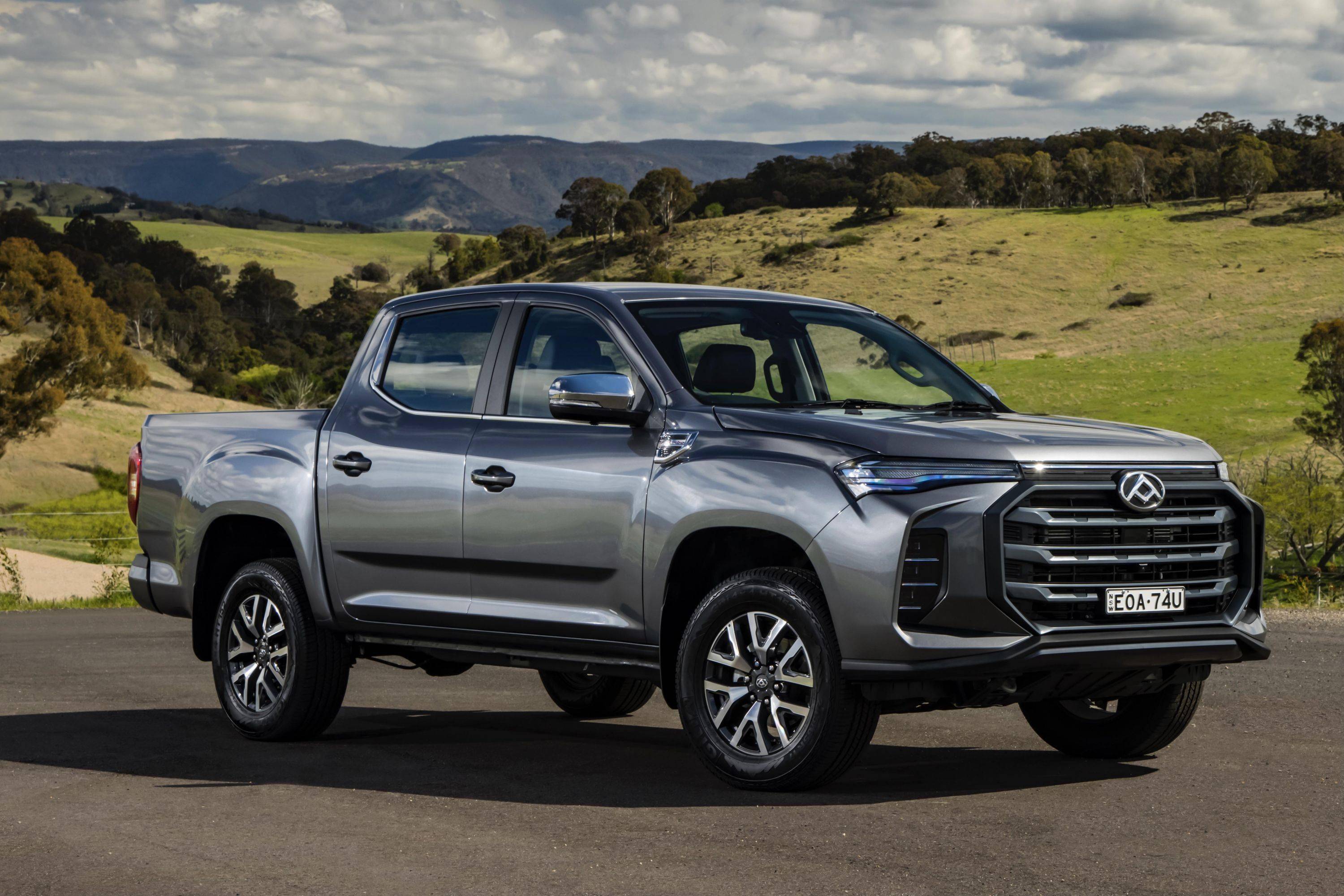 上汽大通t60max上市澳洲肌肉车改装商调校悬挂159万起售