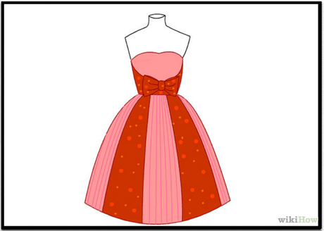 学习画好一条简单的连衣裙将会为你将来绘出复杂的礼服打下良好的基础