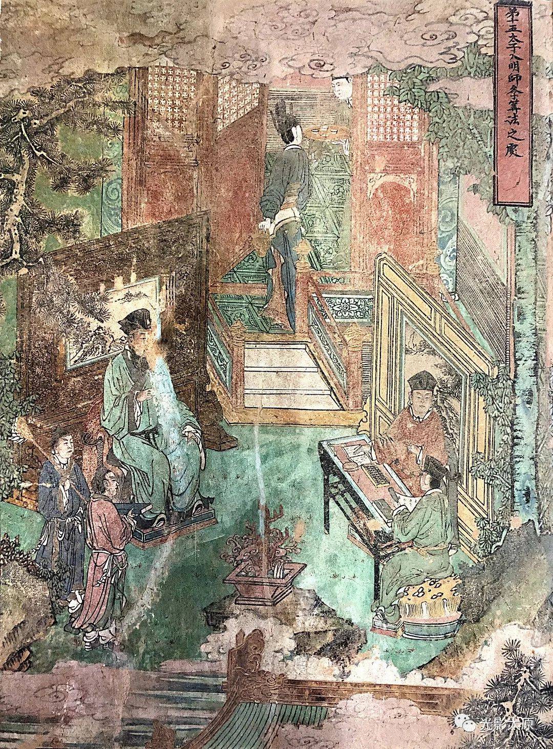 如今,太原市文物保护研究院崛围山博物馆精选复制了20余幅多福寺壁画