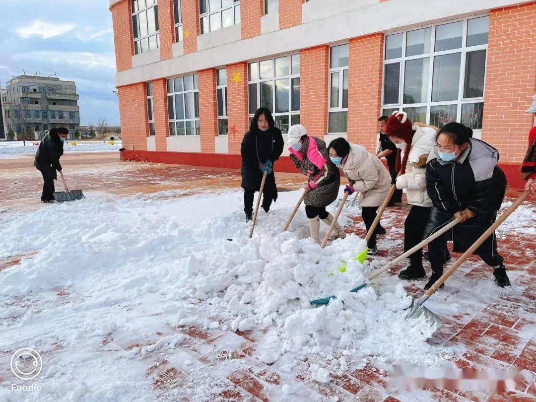 家长|雪之初，童之趣——第五幼儿园2021年初雪小记