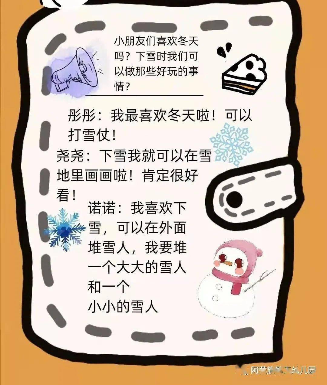 家长|雪之初，童之趣——第五幼儿园2021年初雪小记