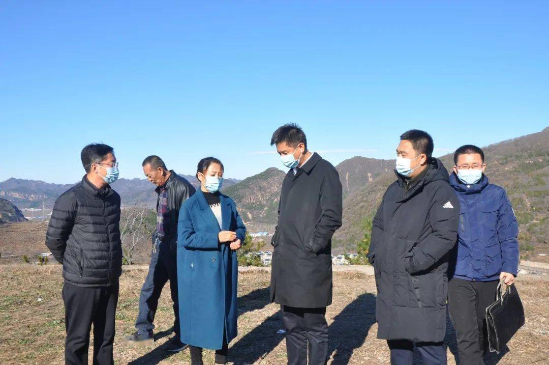 图文区委常委组织部长于吉顺到大华山镇调研