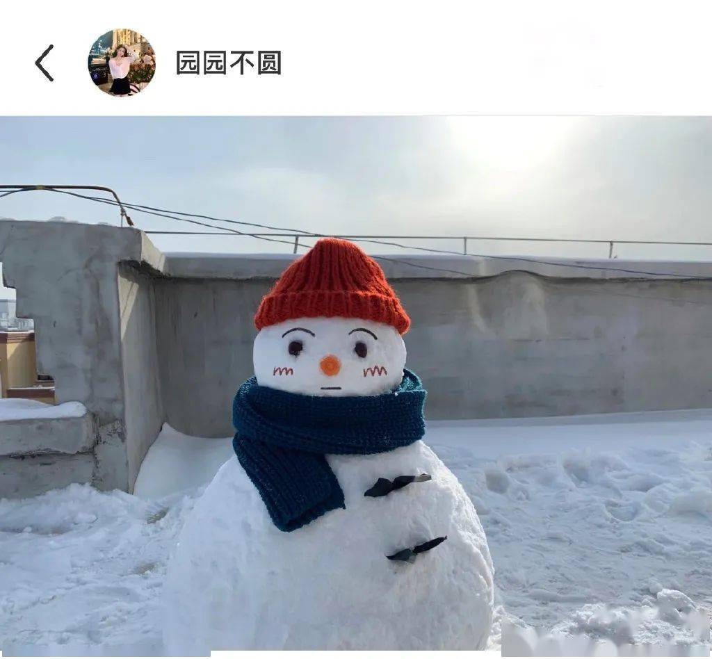 感觉见多了花里胡哨的奇怪雪人，今天就来看点可可爱爱的！