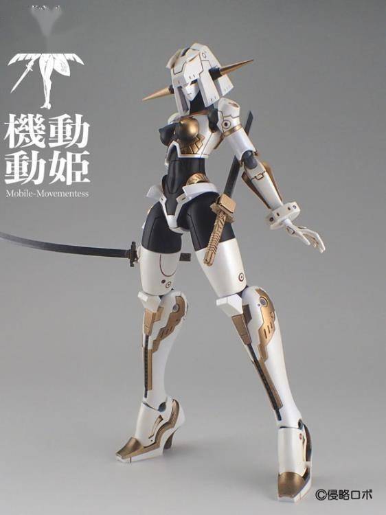 模玩|模玩资讯：侵略ROBO《机动动姫MoMo》黑/赤/铁&白/黒/金 模型发售