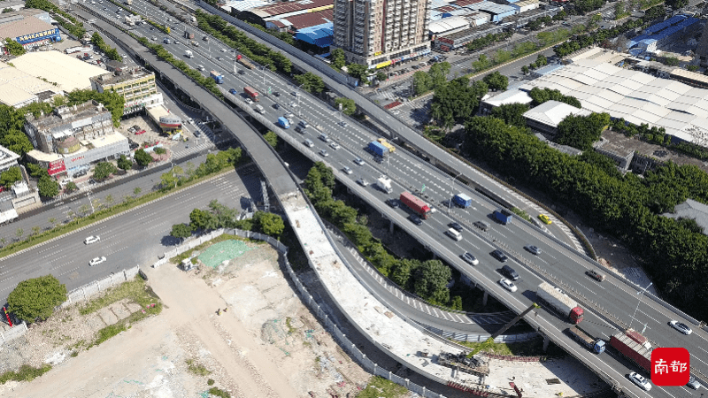广州环城高速黄埔大道东出口多年未通回应争取明年通车