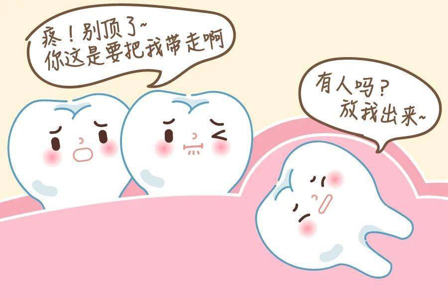 会使智齿萌出困难,这种情况被称为"阻生齿"或"埋伏牙"