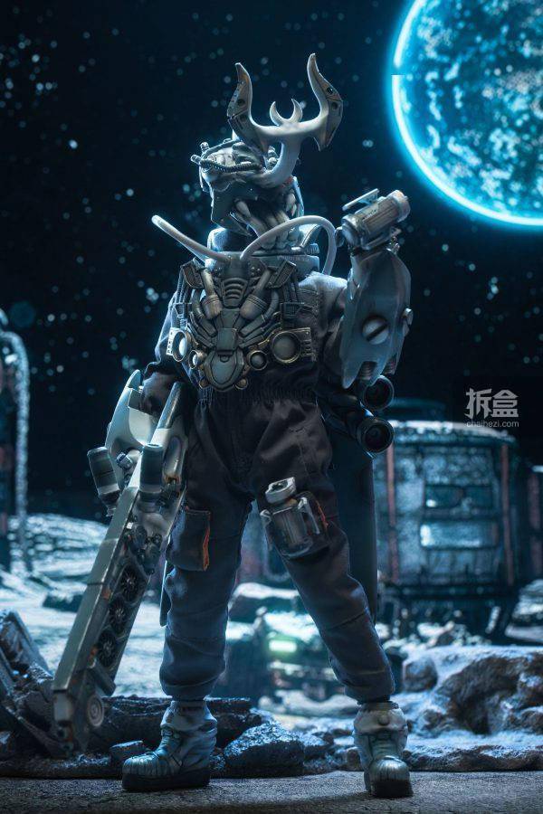 ART FUTURE 鬼捻蟲角 狩太郎 1/6可动人偶12寸兵人