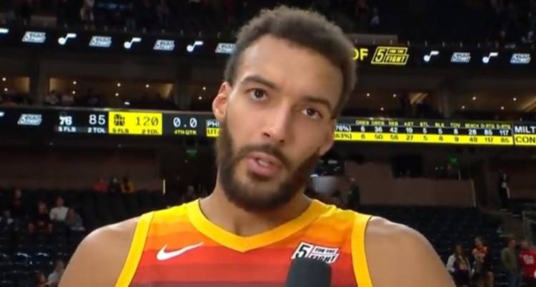 防守|戈貝爾：今晚我們的交流更好了 好的防守能帶動我們的進攻