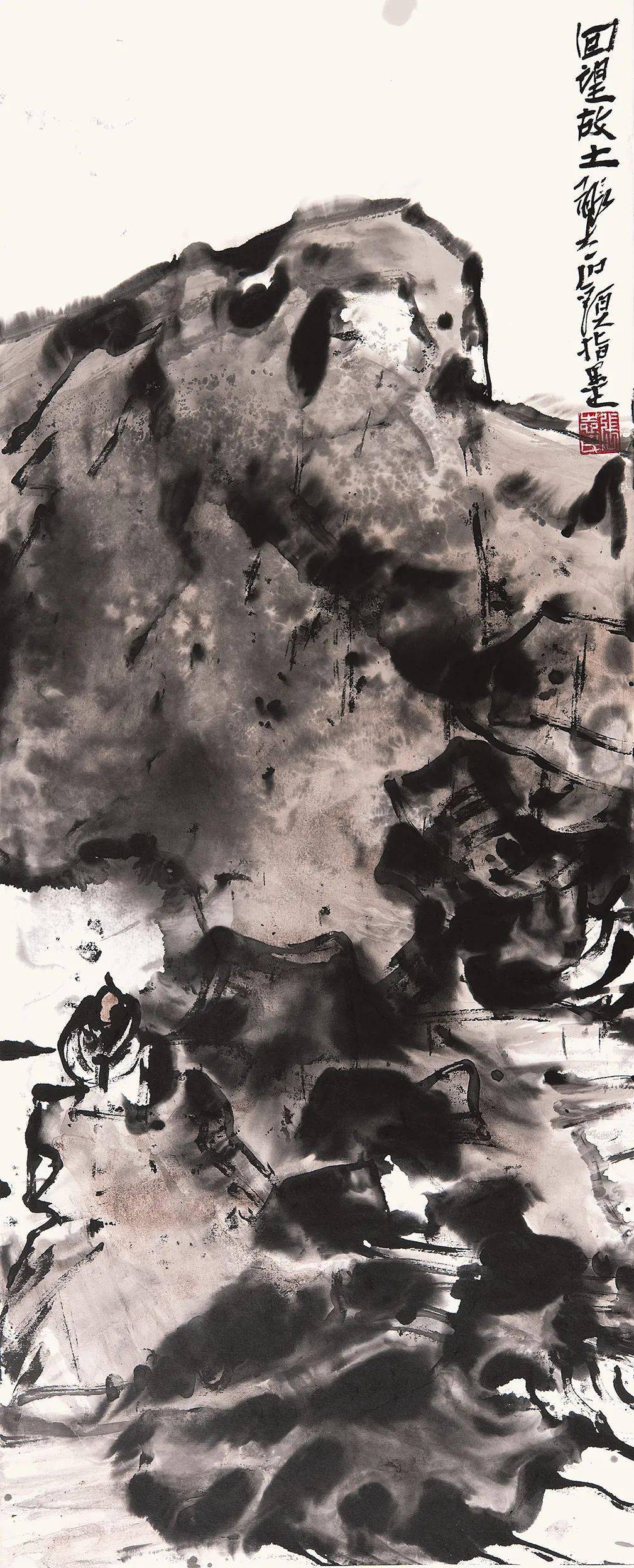 指墨河山张志民的指墨艺术
