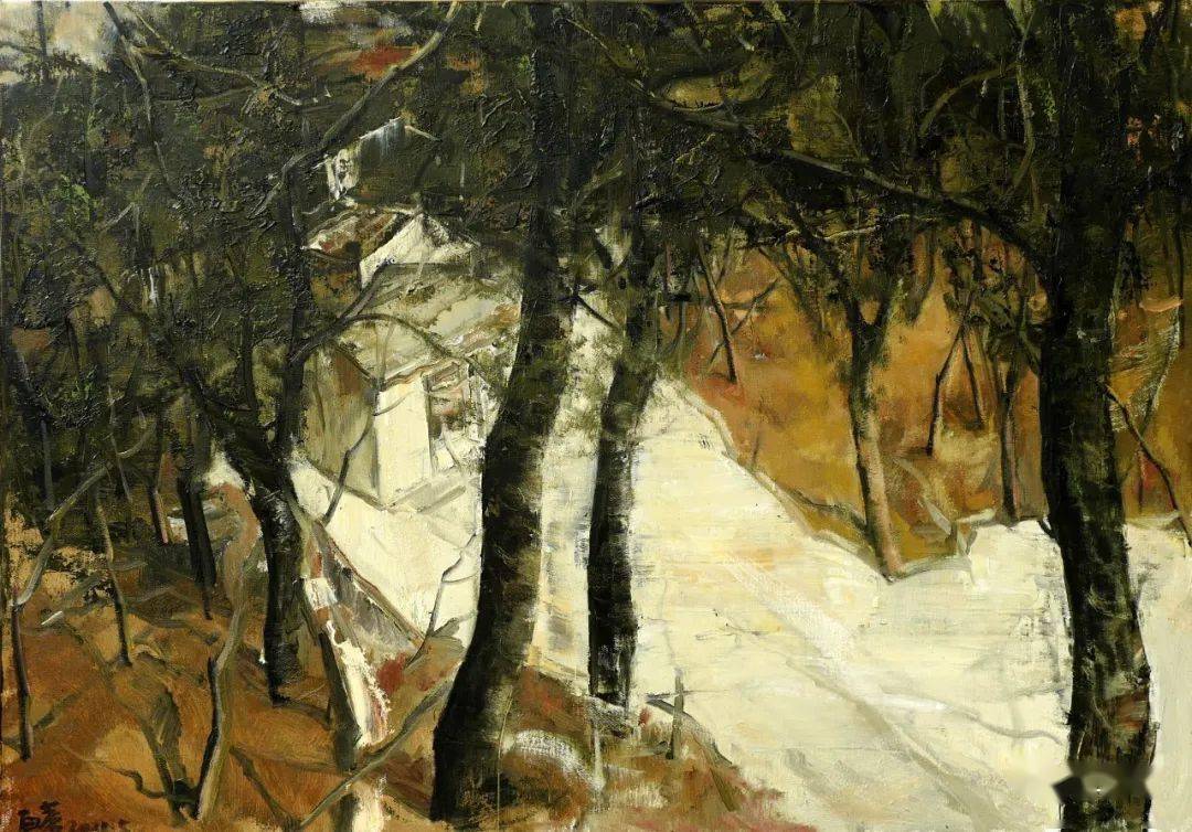 白蒂丨风景作品欣赏_油画院