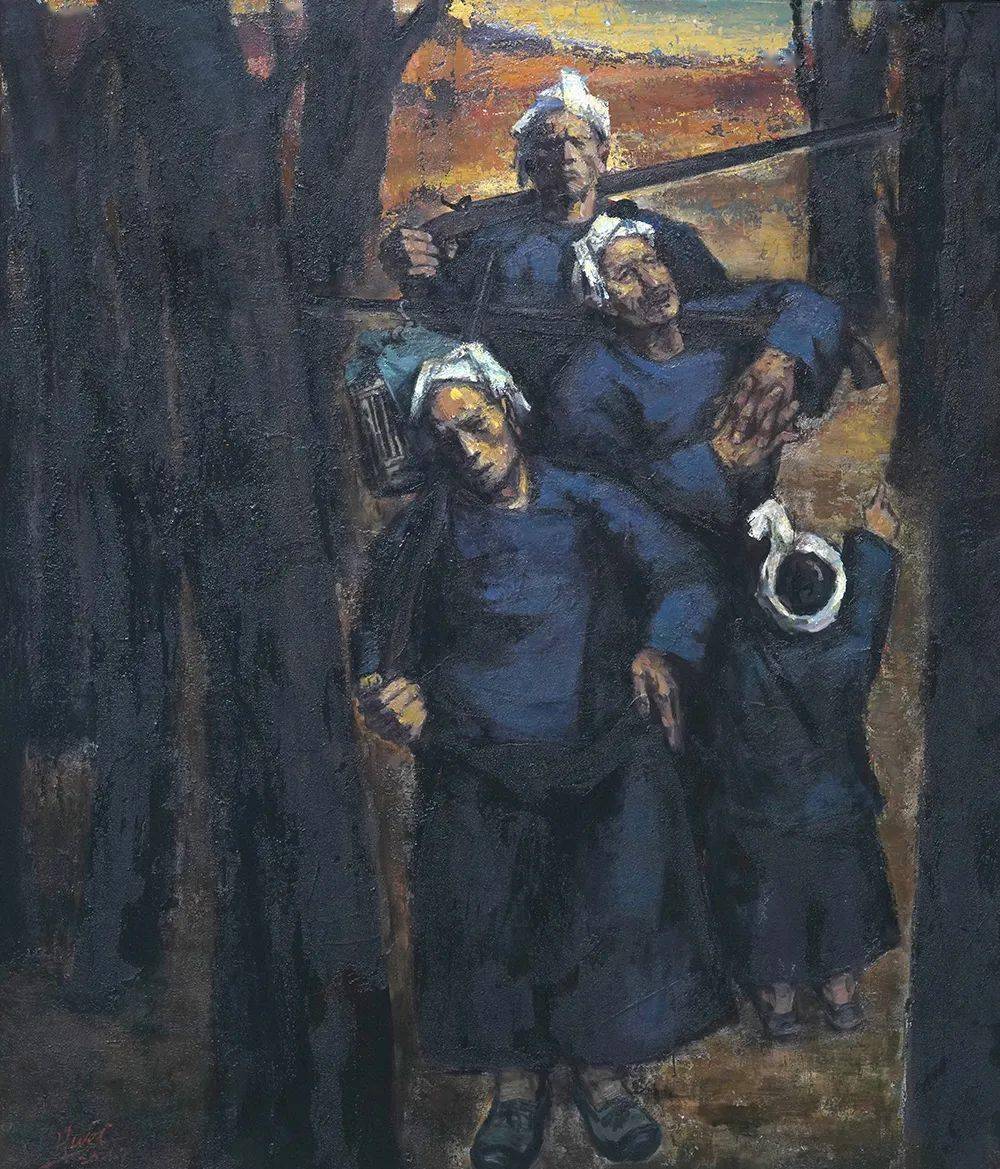 精神图式油画国展作品欣赏四