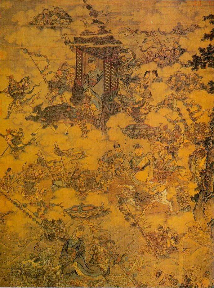 《三官出巡图》