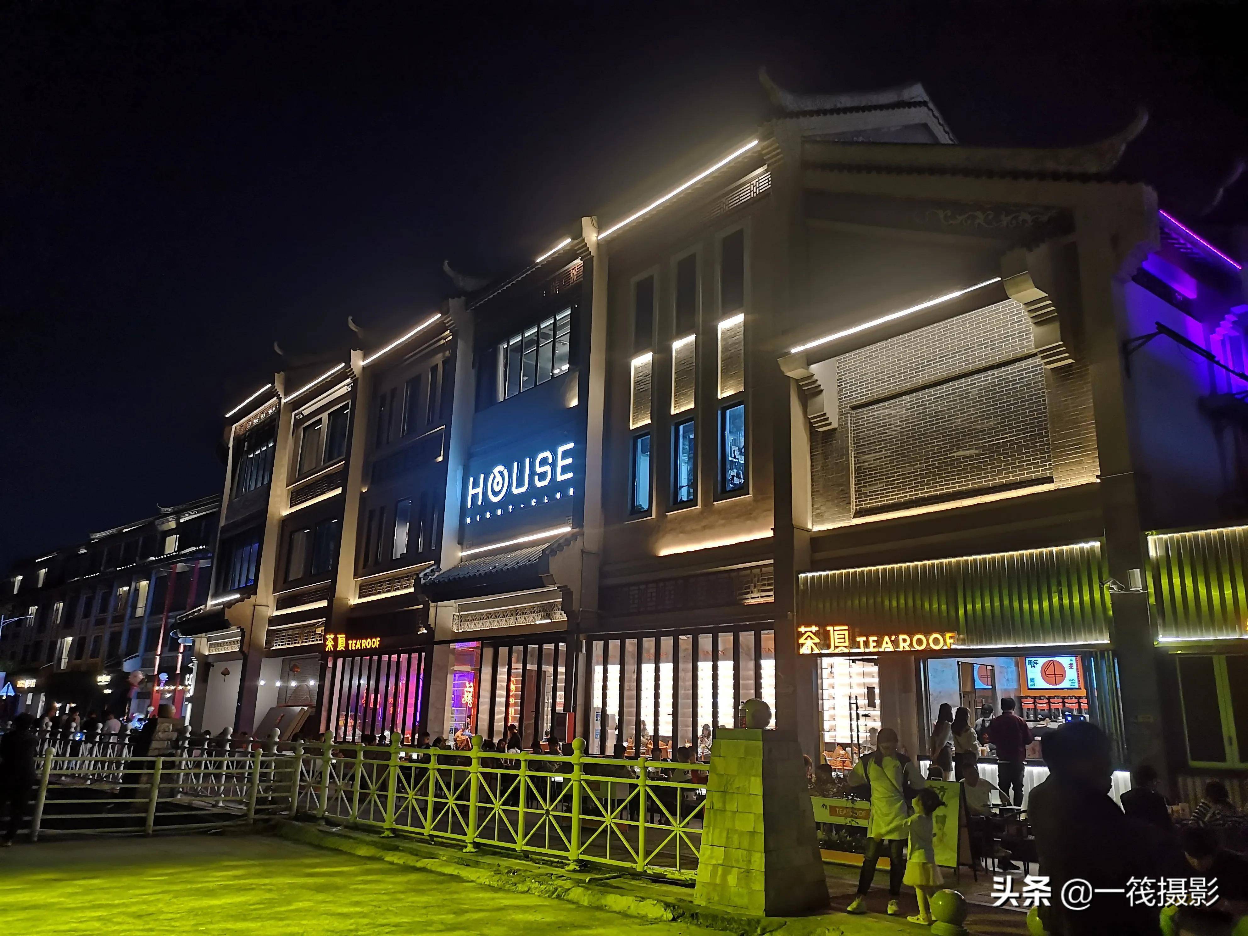 惠州水东街夜景图片
