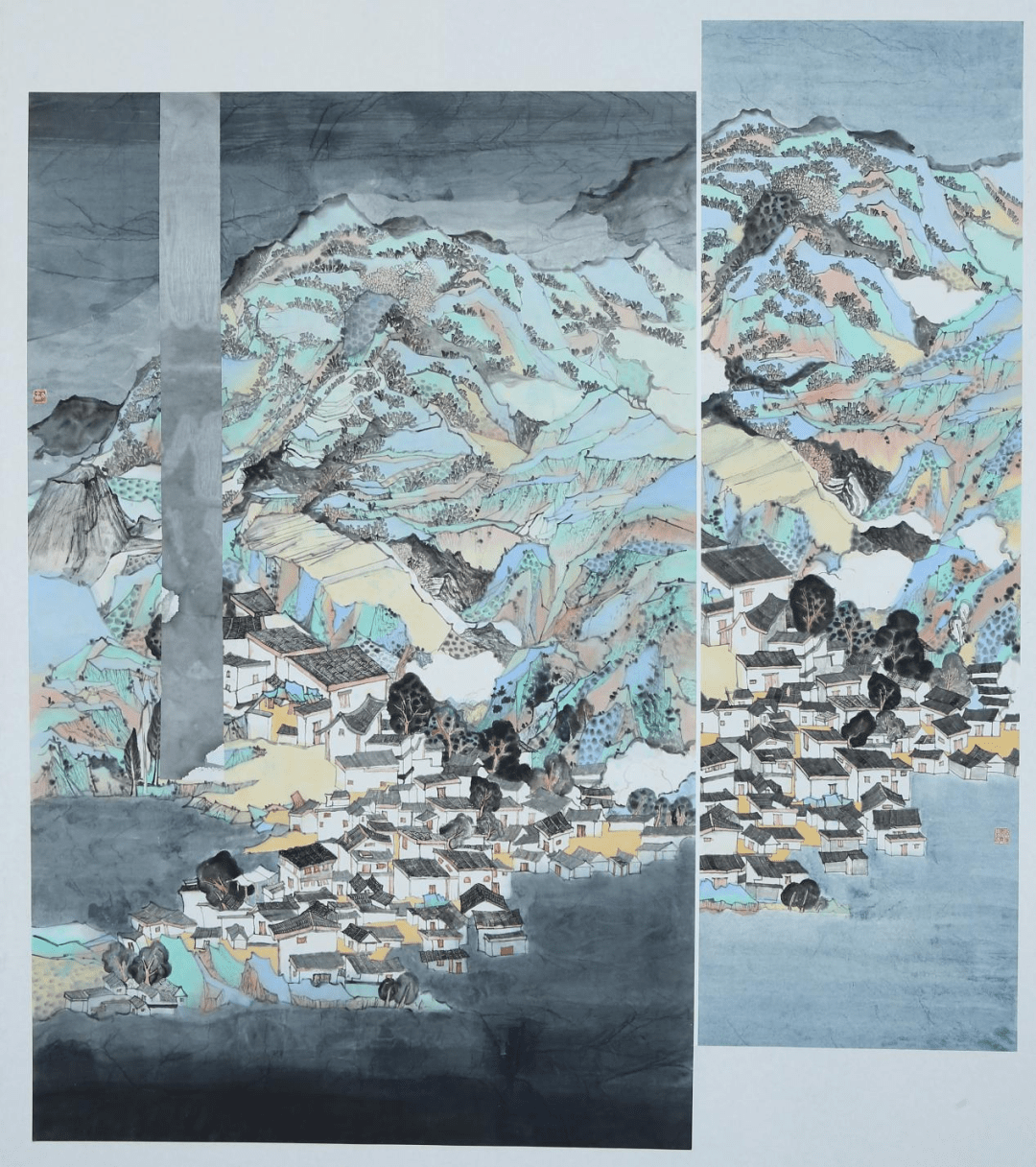 大学生中国画作品展作品