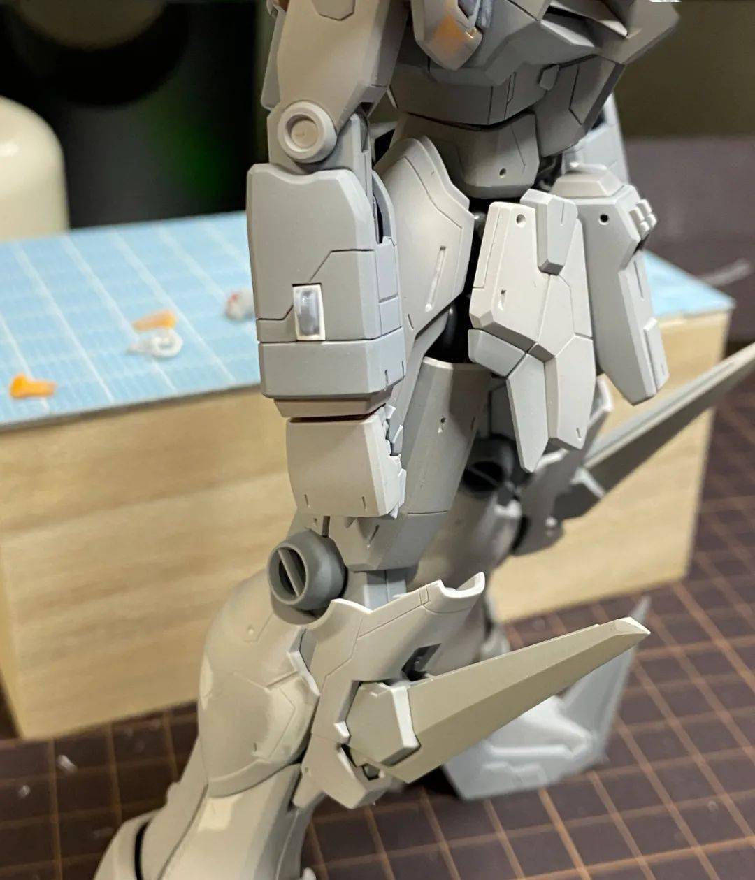 加上刻线换掉翅膀死神高达也有这样的帅气