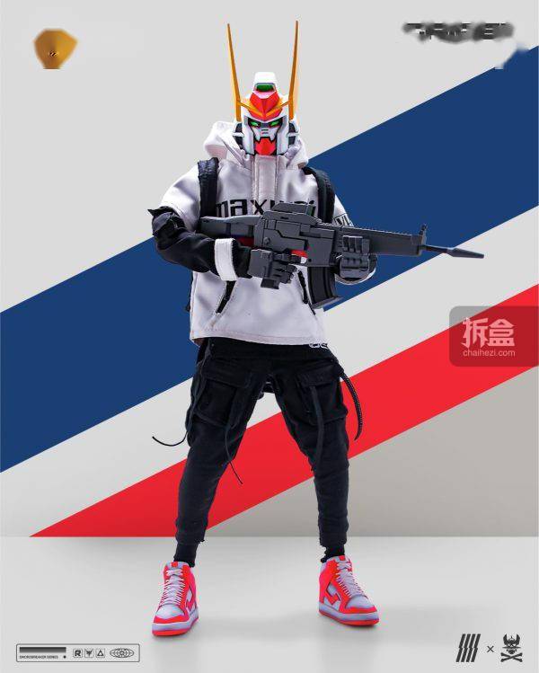 换手|GLITCH SUBJEKT ZERO 破刃剑：狮鹫 GRIPEN 12寸可动人偶