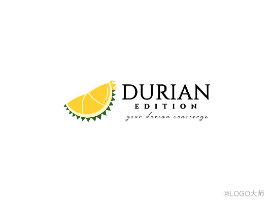 榴莲元素logo设计欣赏