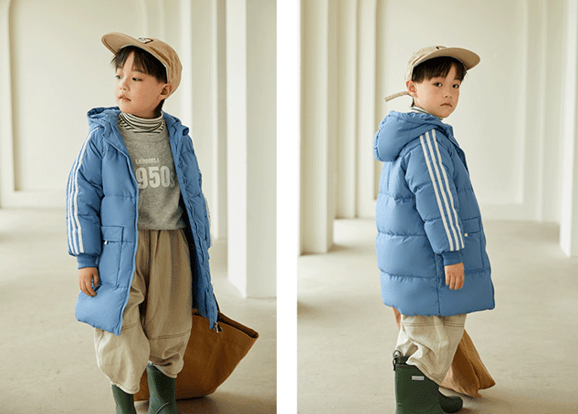 产品 99元给娃收中长款羽绒服，90%鸭绒，我先抢为敬！