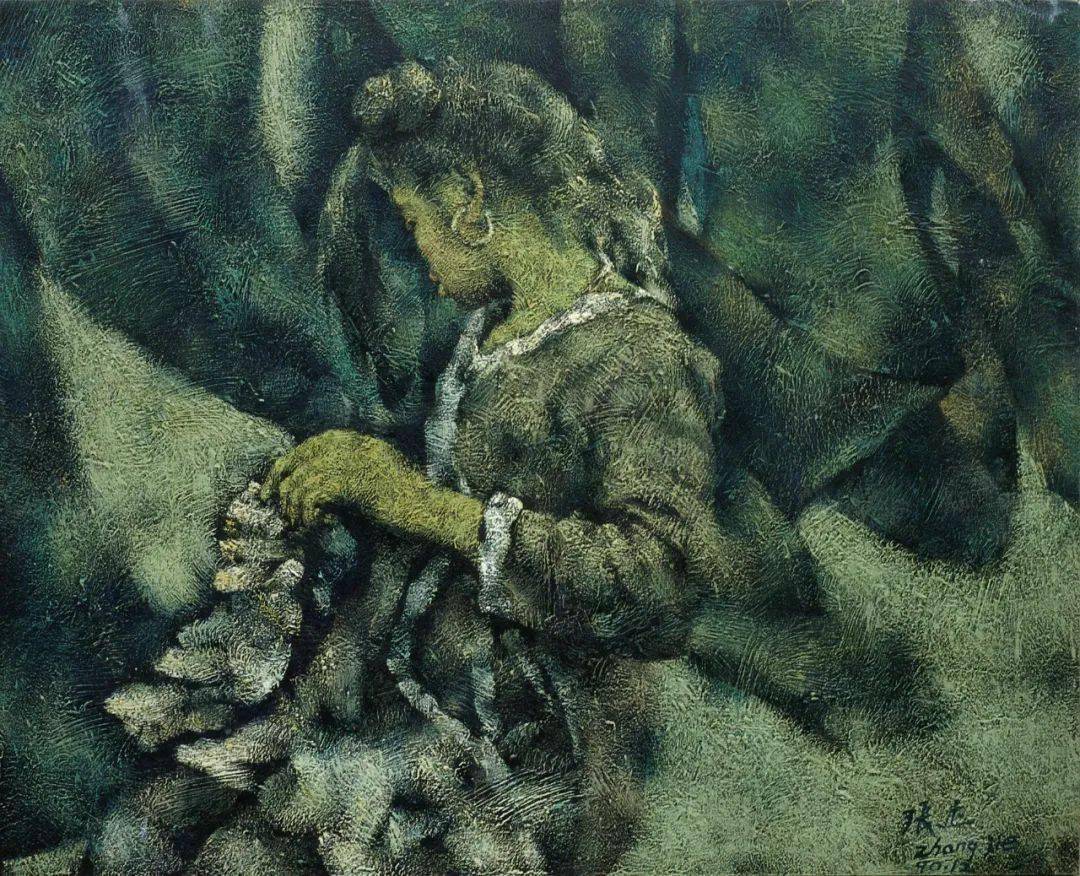 张杰 作品_油画