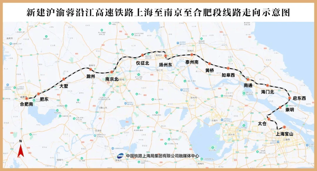 重磅！上海将新增一条高铁两座高铁站在这里