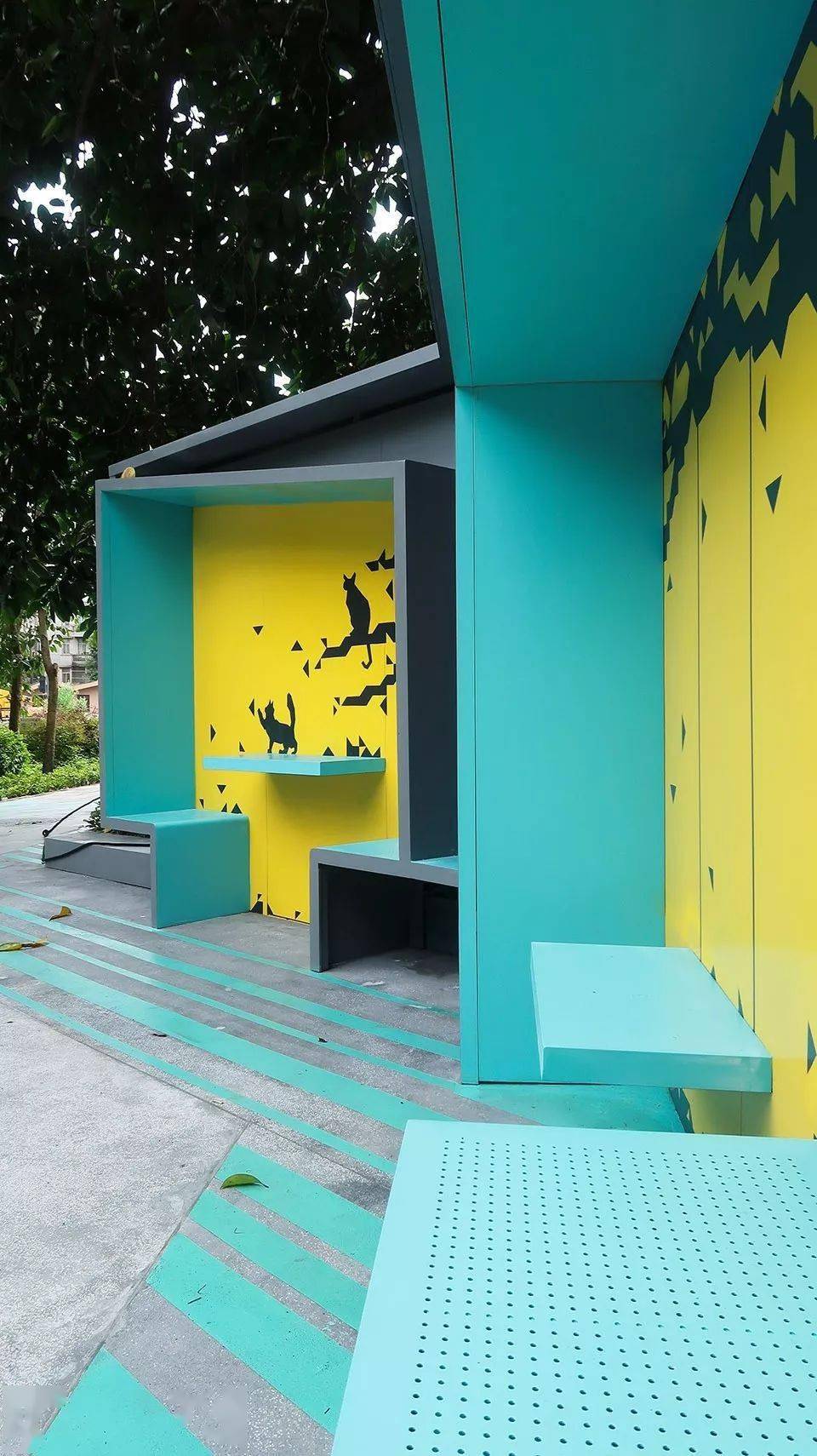 十二款值得学习的景观座椅设计_广场