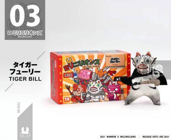 台湾|酸雨战争 RABBIT BOX TOYS 台湾会场限定 Millinillions 3.75可动兵人