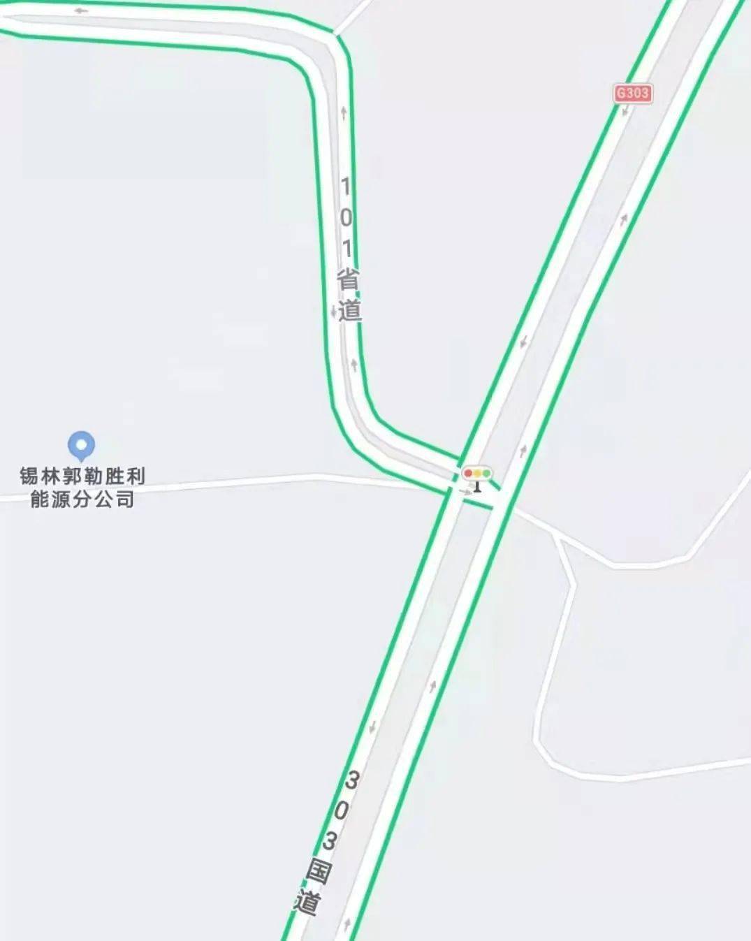 g303國道與025鄉道交叉路口新設固定測速設備地點為:g303國道1210km