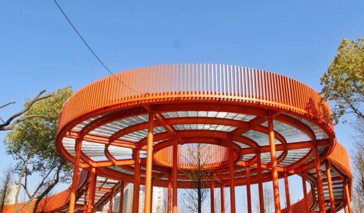 儿童游乐场、AR互动屏!武汉首个5G智慧公园即将开园