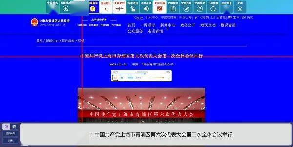 让政务服务更有温度,区政务办提前完成 上海青浦 政府网站适老化和无障碍改造工作