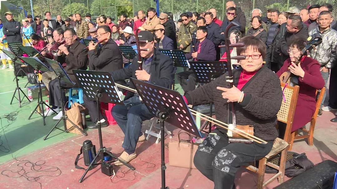 乡村|真精彩！南县德昌公园上演地花鼓表演