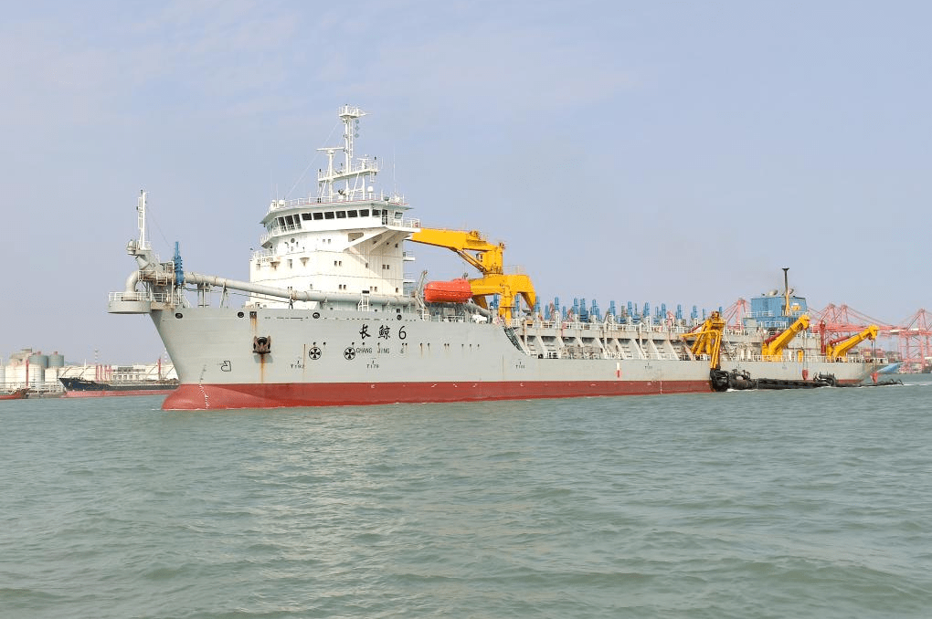 长鲸6疏浚船 图片来源:厦门港口管理局