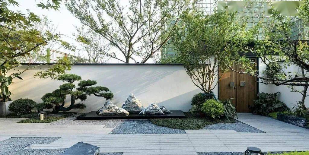 60款新中式庭院设计相当简洁十分大气很上档次