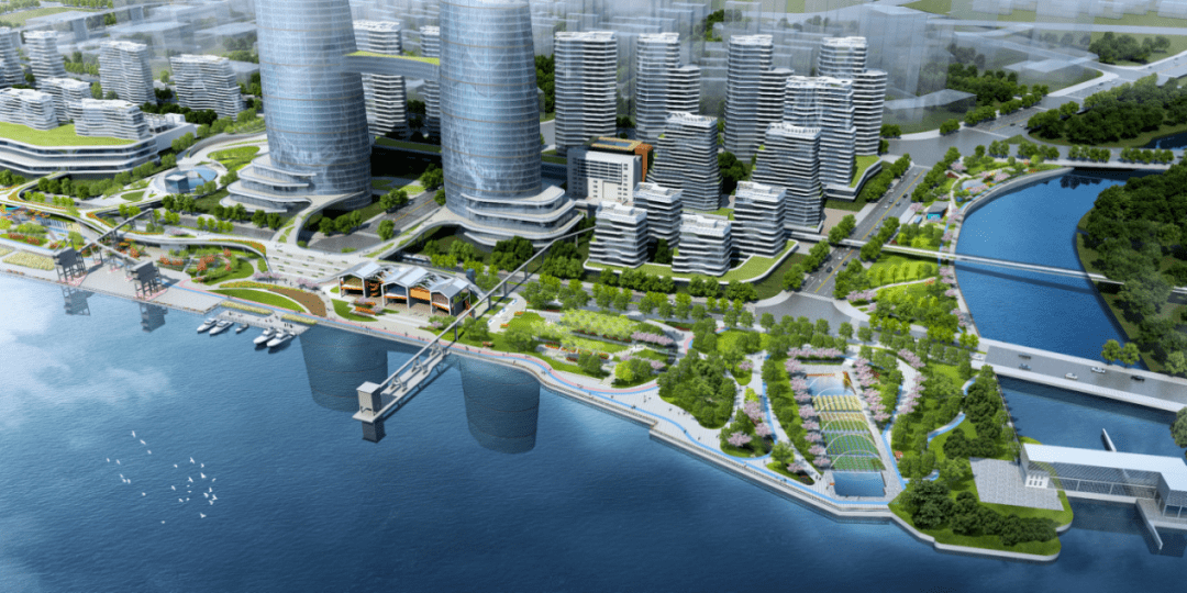 宁波又一通用航空机场开工文创港滨江水岸建设镇海海岸绿带构建有新