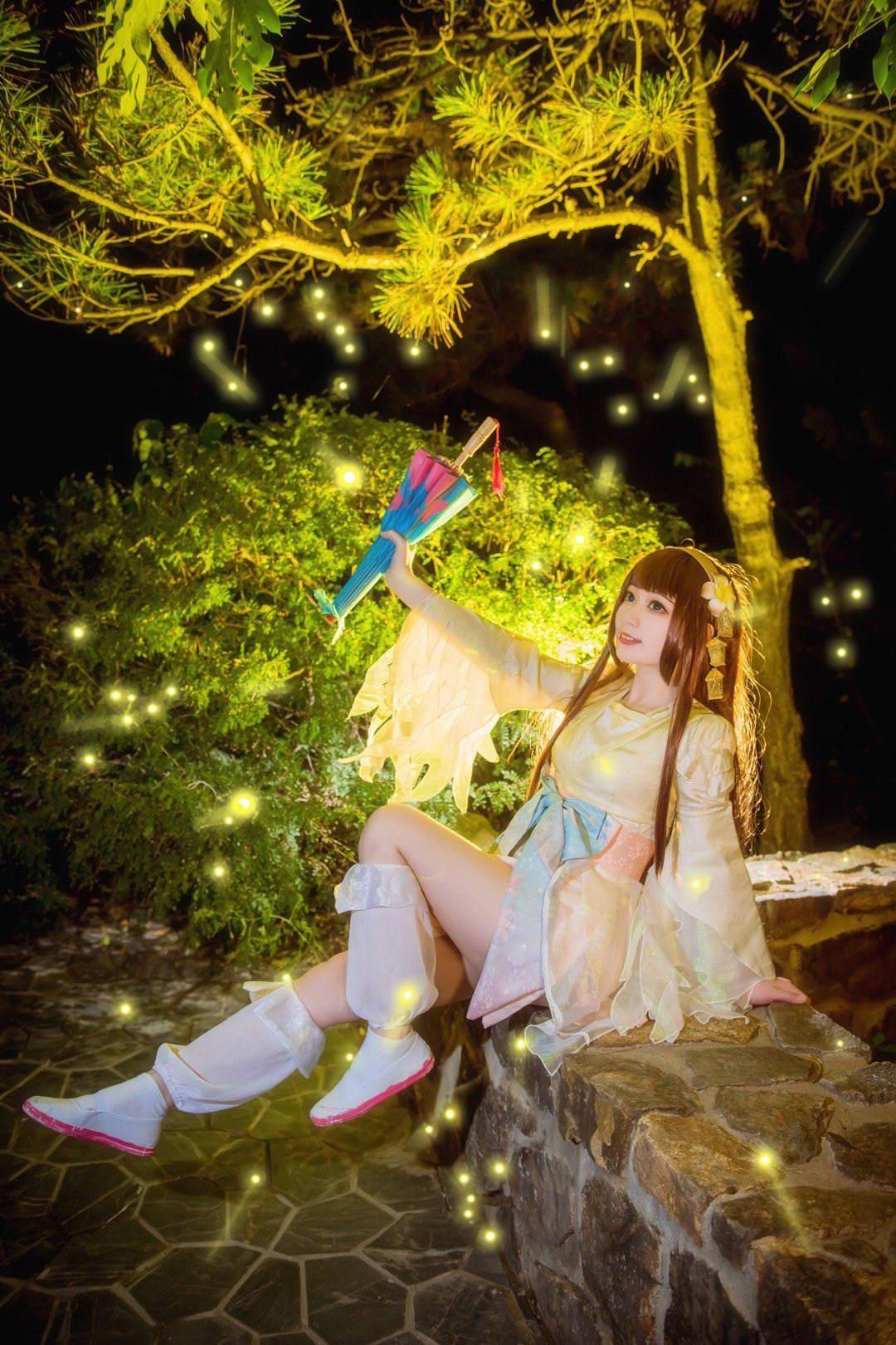 王者荣耀娜可露露晚萤cosplay