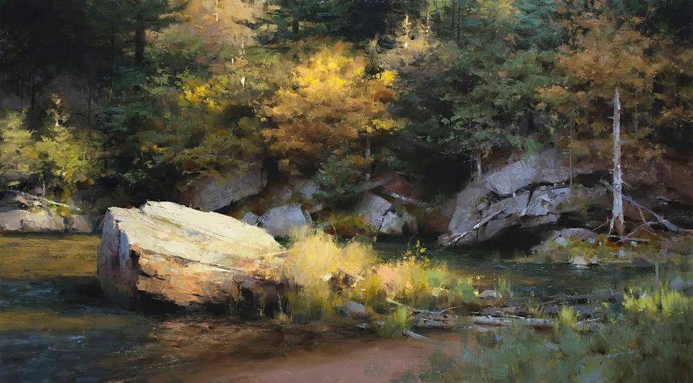 美国画家马克博吉斯作品欣赏精彩绝伦的风景油画