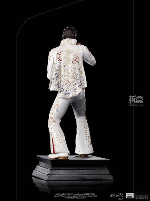 出货IRON STUDIOS 猫王ELVIS PRESLEY 埃尔维斯普雷斯利 1/10雕像