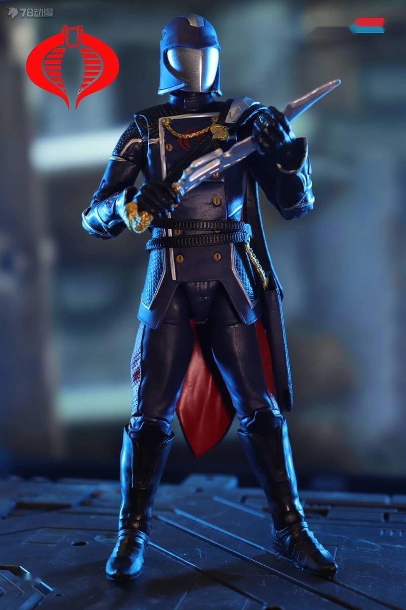 模玩秀孩之宝6寸gijoe特种部队眼镜蛇指挥官