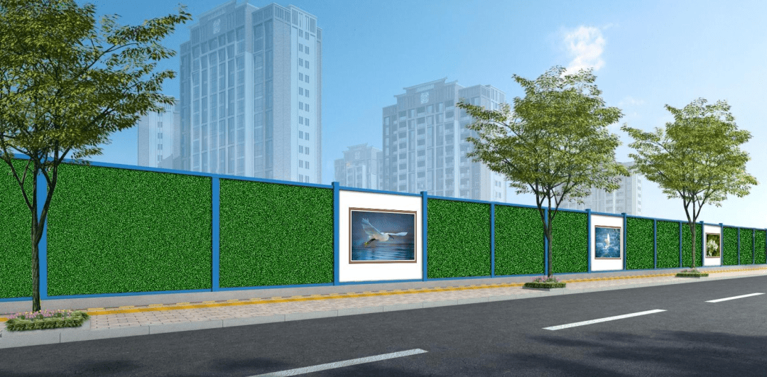 文明创建丨园林绿化企业工程围挡这样设置才规范