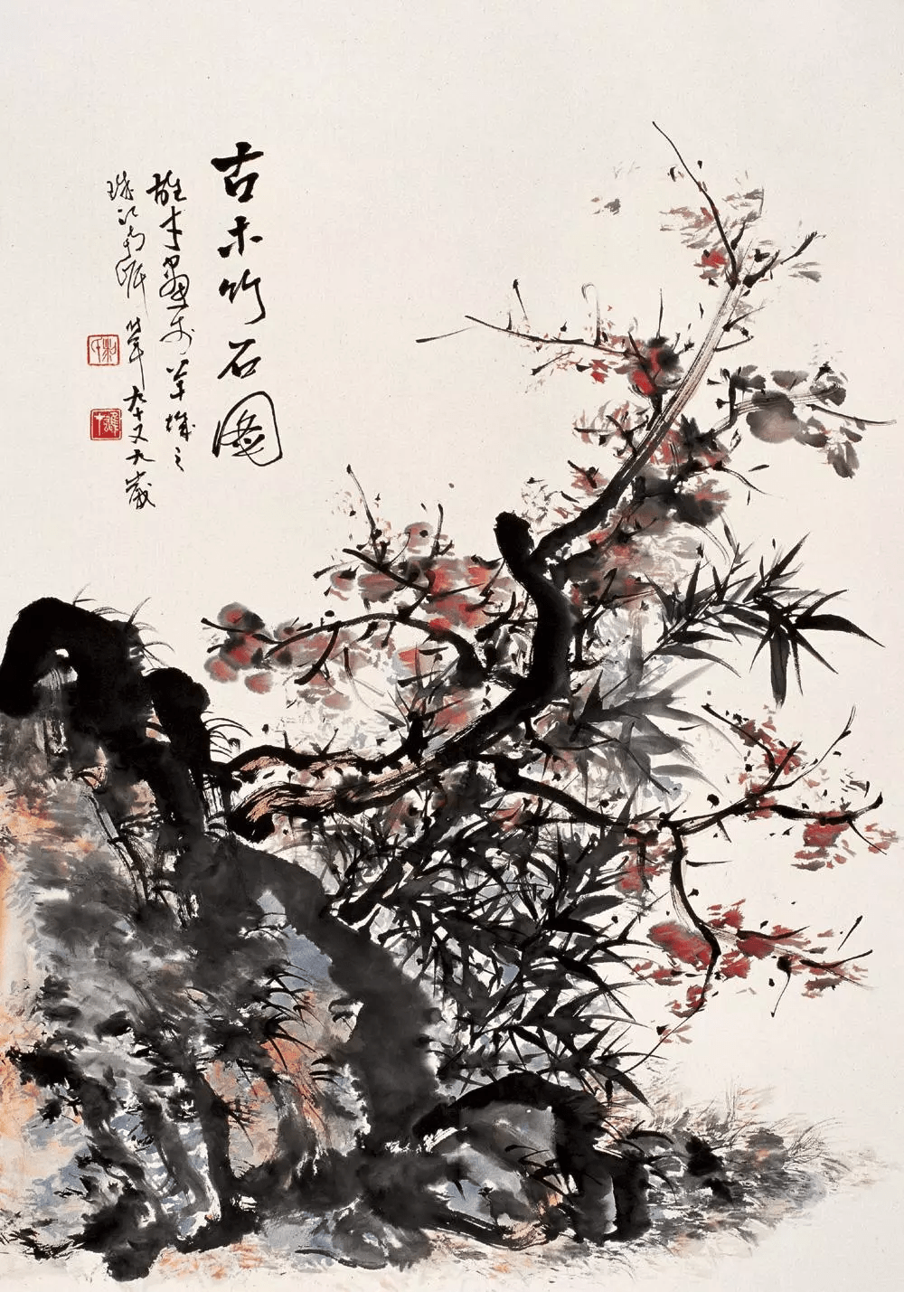 黎雄才花鸟画欣赏图片