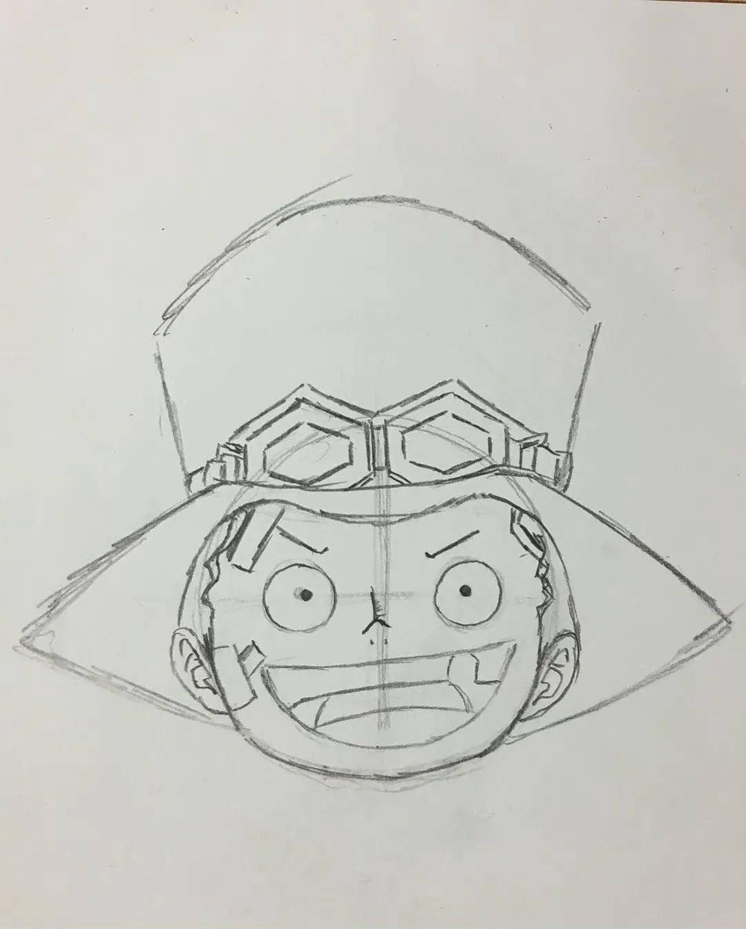 教你9步画萨博···_步画_萨博