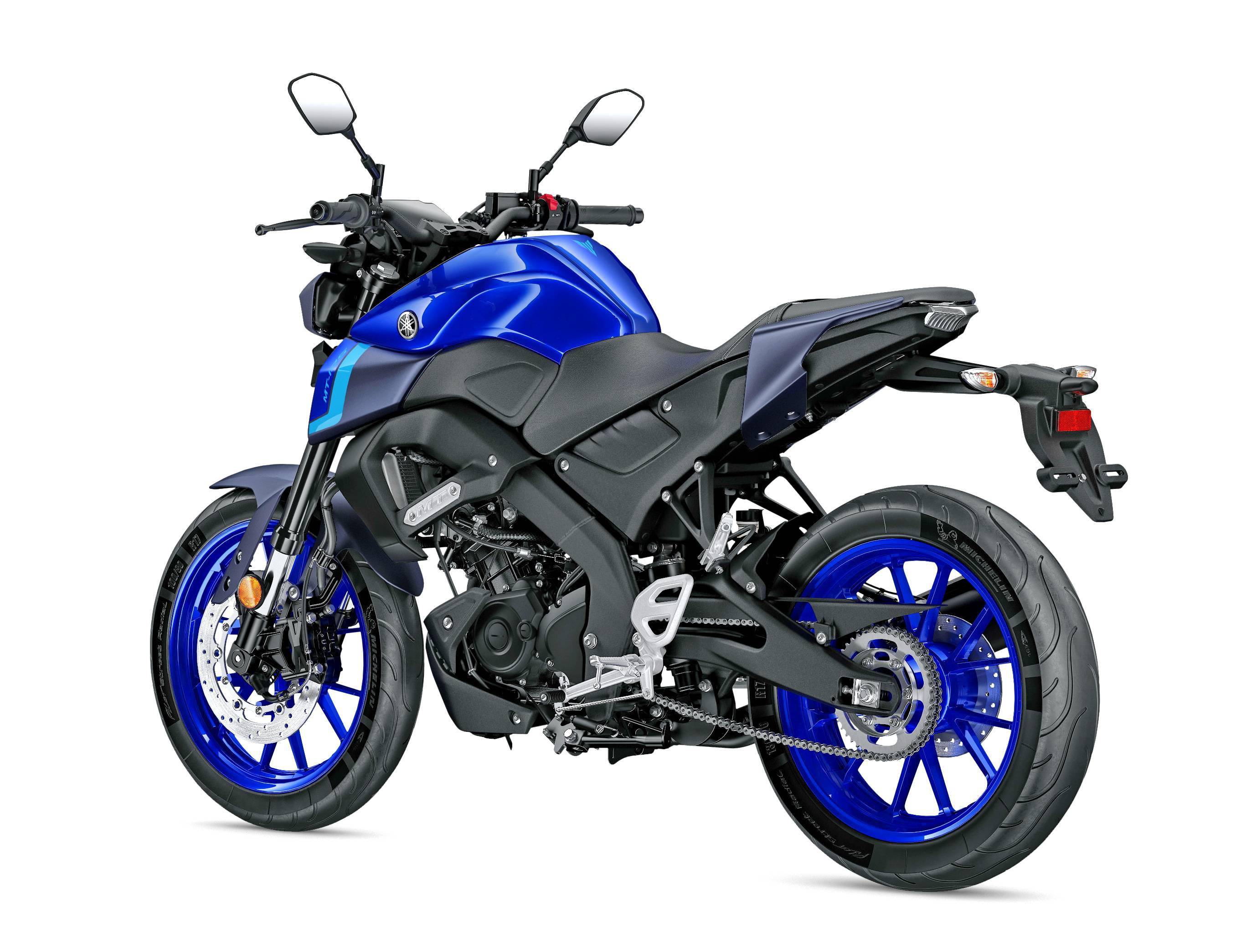 新图案:yamaha 2022 mt-125 入门级运动街车