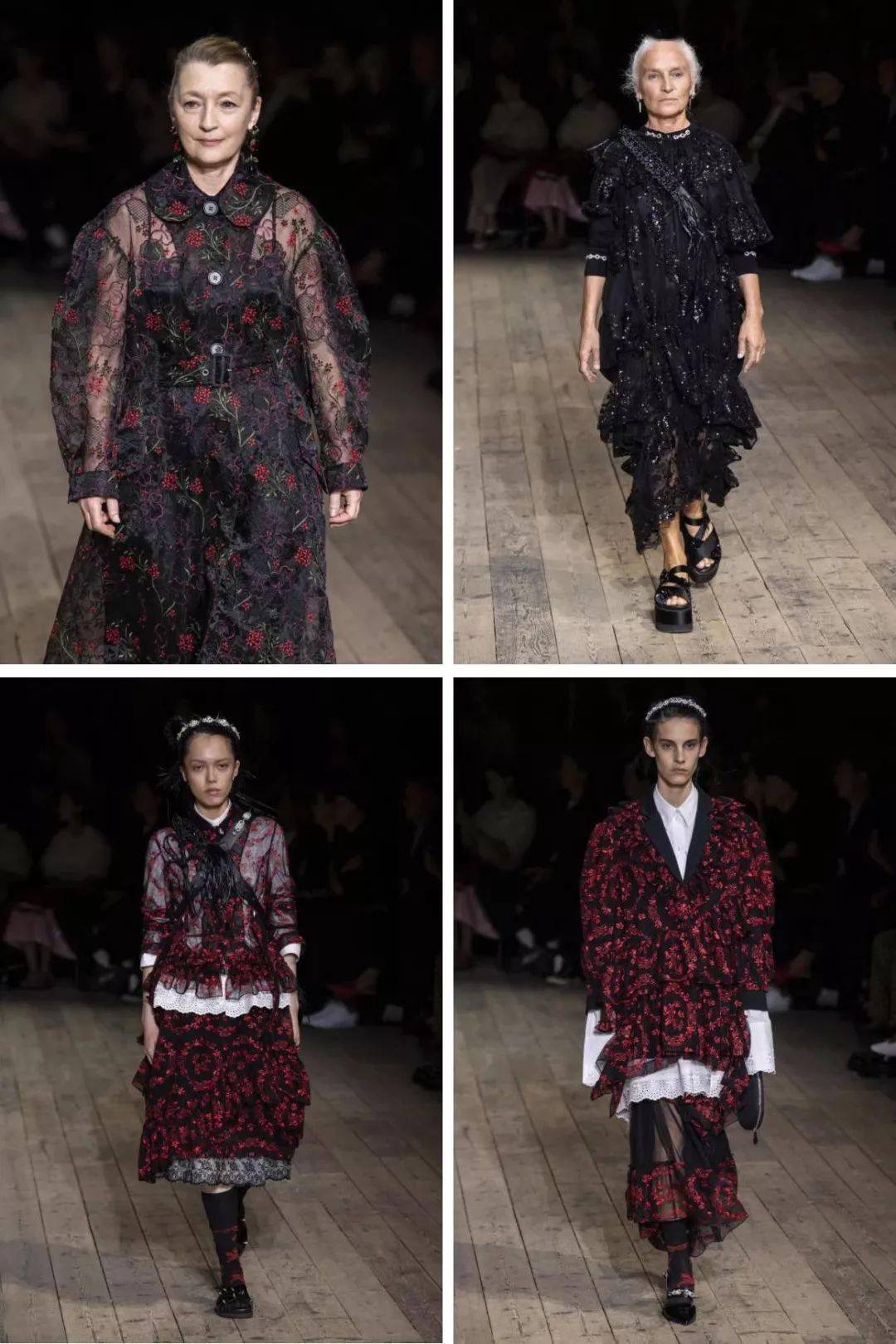 唯美 Simone Rocha｜怪诞少女的着装浪漫，流露出率性不羁却又浪漫唯美的气息，将浪漫朋克主义进行到底！